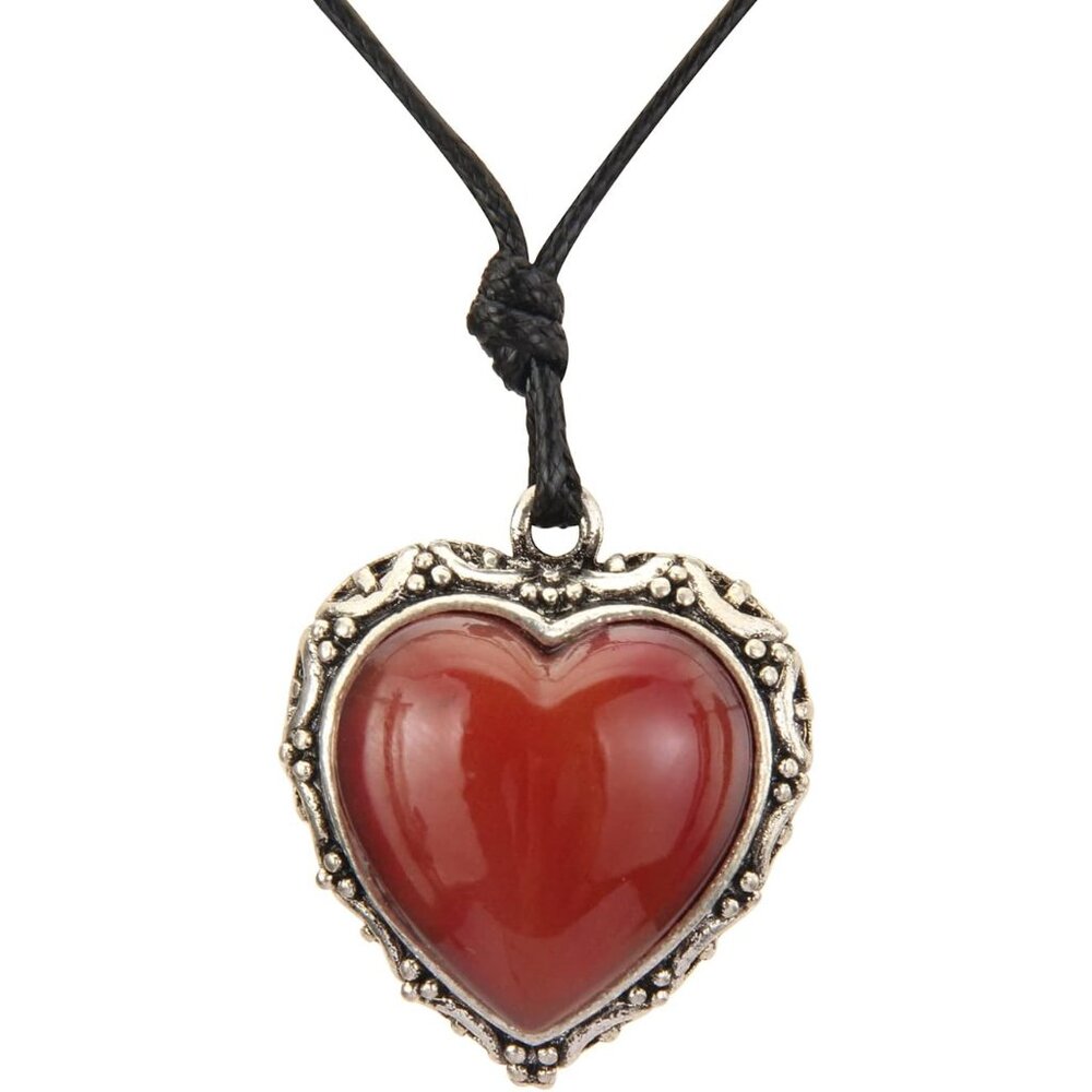 Leather Cord Necklace Chain Multilayer Wooden Pendant Necklaces Vintage Jewelry